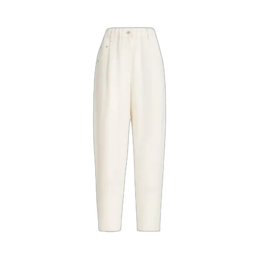 Brunello Cucinelli Elasticated Waist Straight Leg Trousers