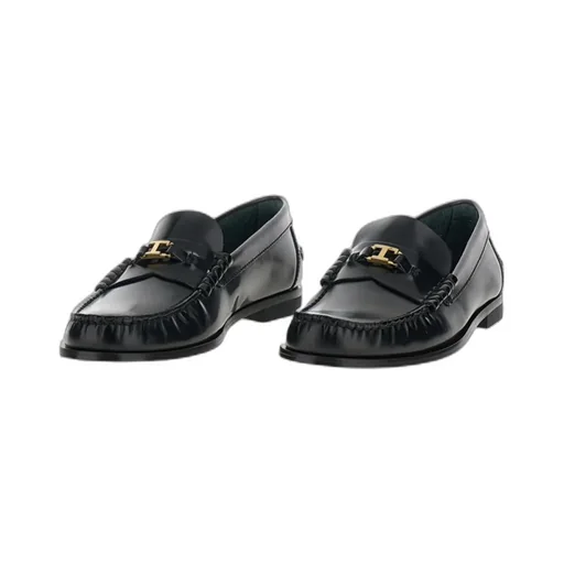 Tod's Gathered Toe Loafers