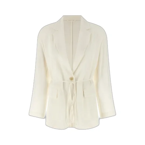 Brunello Cucinelli Tie-Waisted Blazer