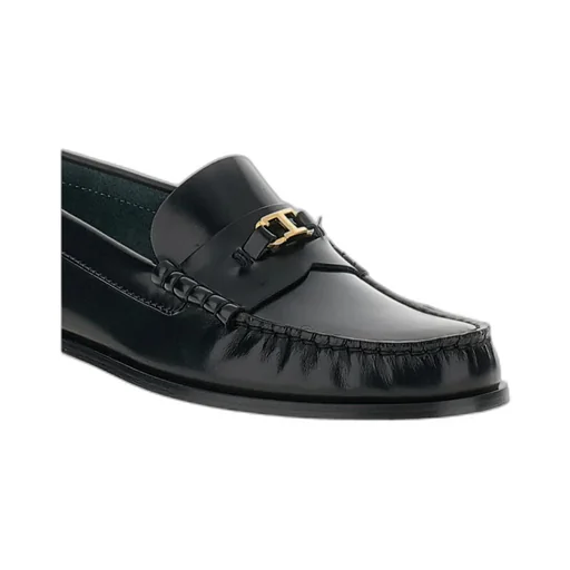 Tod's Gathered Toe Loafers