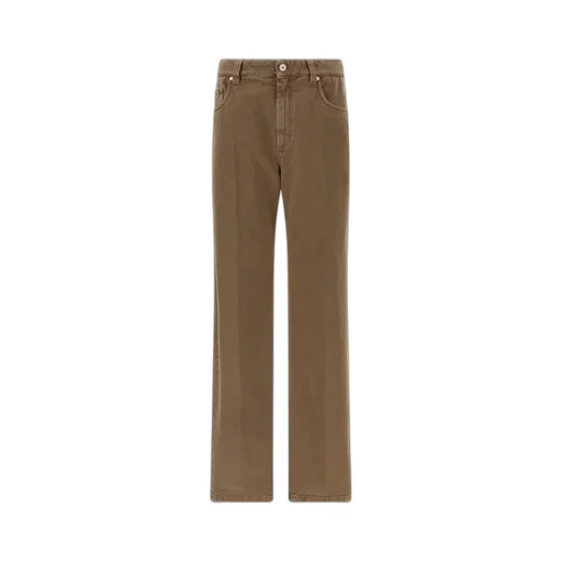 Brunello Cucinelli Monili Embellished Contemporary Denim Jeans
