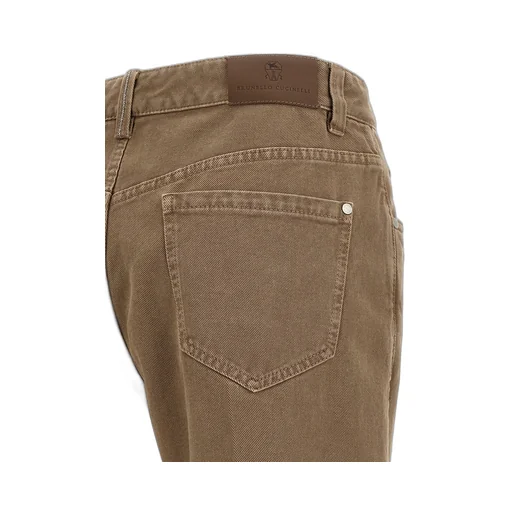 Brunello Cucinelli Monili Embellished Contemporary Denim Jeans