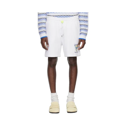 Casablanca Tennis Club Logo Shorts