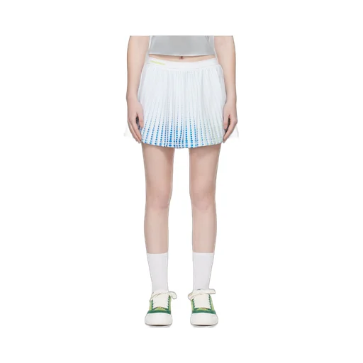 Casablanca Logo Waistband Tennis Racer Skirt