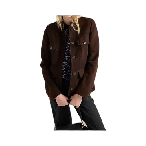 Prada Long-Sleeved Button-Up Jacket
