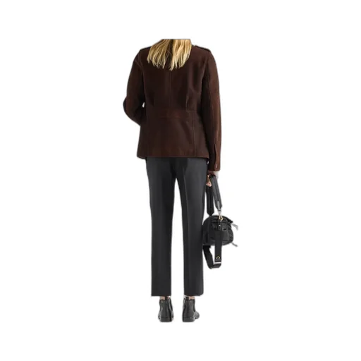 Prada Long-Sleeved Button-Up Jacket