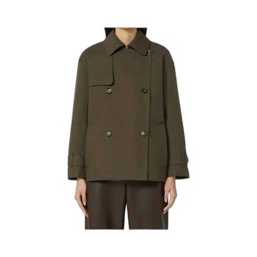 Long-Sleeved Trench Coat