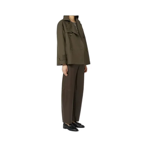 Long-Sleeved Trench Coat