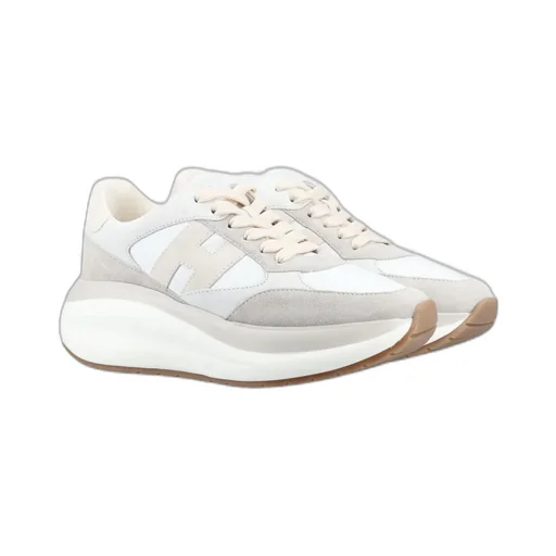 Hogan Platoform Lace-Up Sneakers