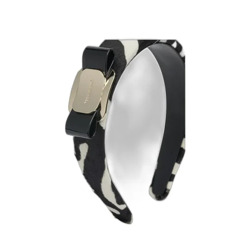 Vara Bow Zebra-Print Headband