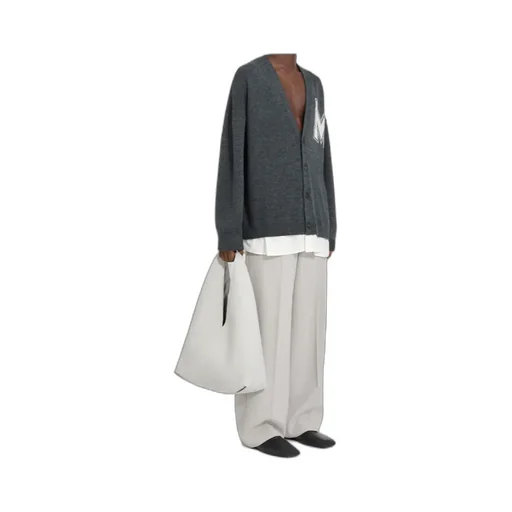 Mm6 Maison Margiela Two-In-One Knit Cardigan