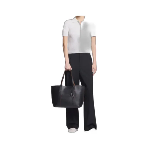 Hogan Hanging Accent Script Top Handle Bag