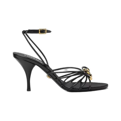 Versace High-Heeled Round-Toe Sandals