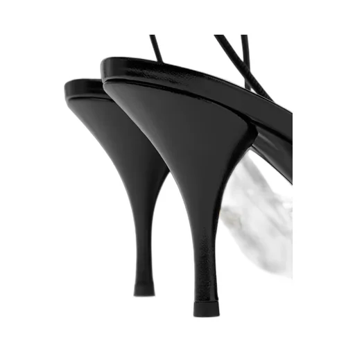 Versace High-Heeled Round-Toe Sandals