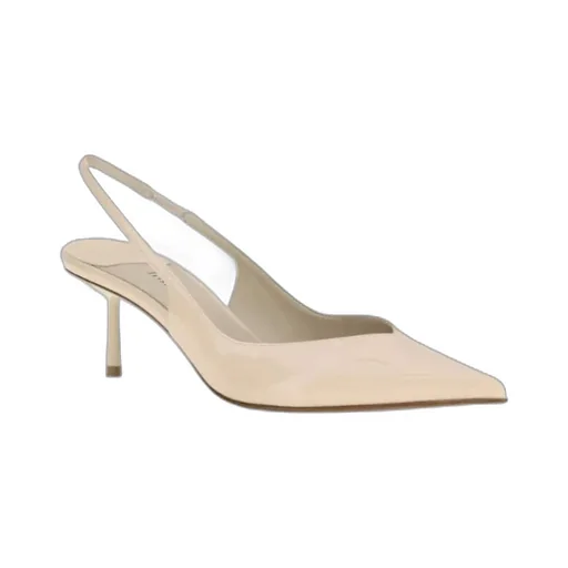 Pointed-Toe High-Heeled Sandals