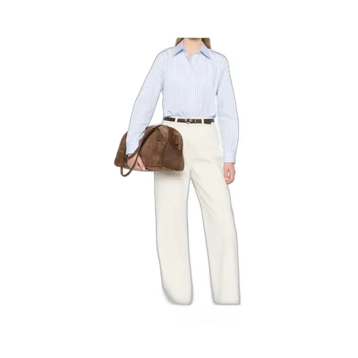 Collared Long-Sleeved Shirt