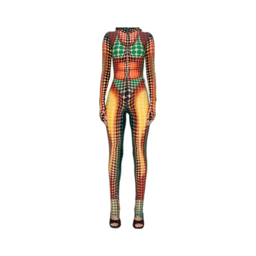 Long-Sleeved Jumpsuit