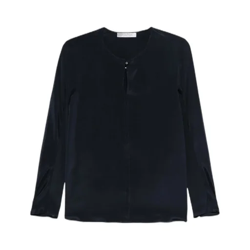 Round Neck Long-Sleeved Top