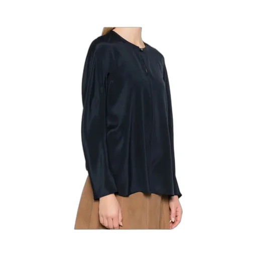Round Neck Long-Sleeved Top