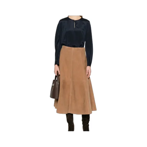 Round Neck Long-Sleeved Top