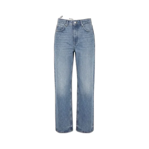 Anine Bing Hugh Wide-Leg Jeans