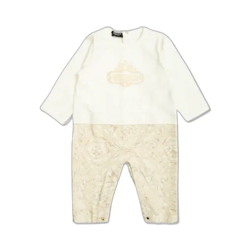 Versace Kids Logo Printed Bodysuit