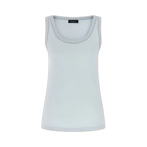 Fabiana Filippi Jewel-Trim Sleeveless Top