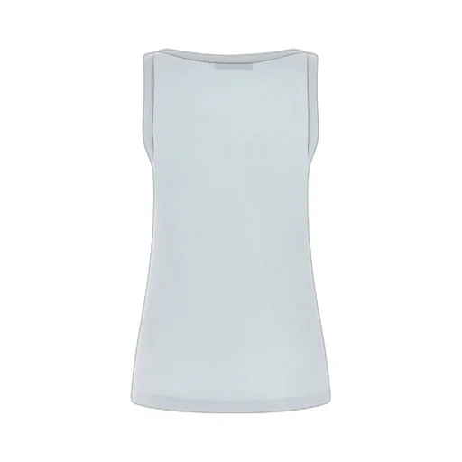 Fabiana Filippi Jewel-Trim Sleeveless Top
