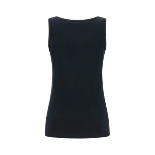 Fabiana Filippi Embellished Sleeveless Top