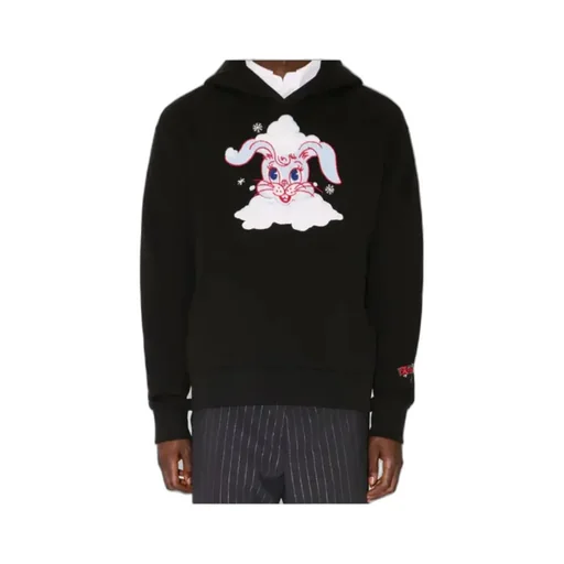 Embroidered Hoodie In Cotton Kenzo Winter Holidays