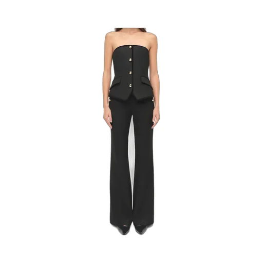 Cambrie Button Top