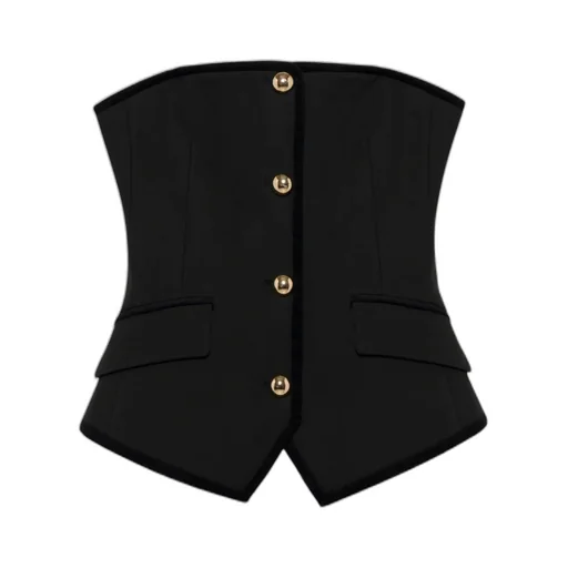 Cambrie Button Top