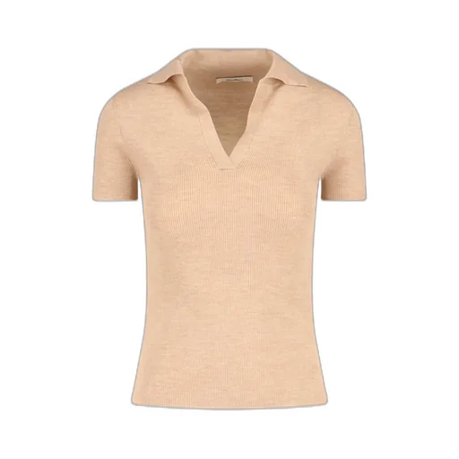 Short-Sleeved Knitted Shirt