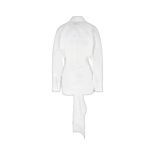 The Attico Strapped Shirt Dress