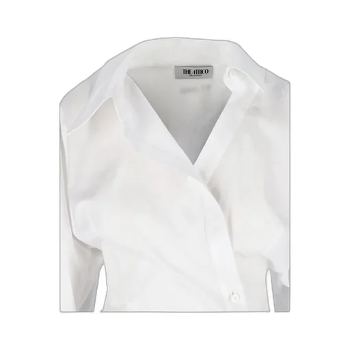 The Attico Strapped Shirt Dress