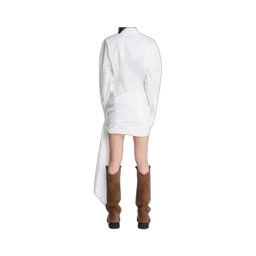 The Attico Strapped Shirt Dress