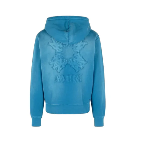Amiri Ma Quad Zip-Up Hoodie