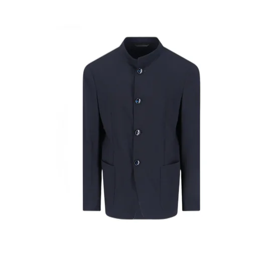 Giorgio Armani Button-Up Long-Sleeved Jacket