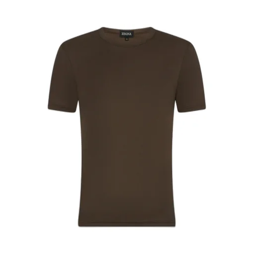 Zegna Short Sleeve Crewneck T-Shirt