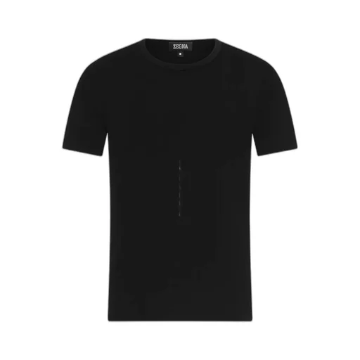 Zegna Short Sleeve Crewneck T-Shirt