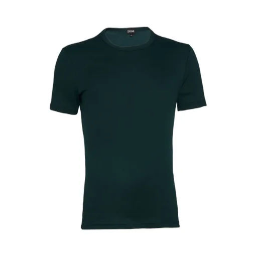 Zegna Short Sleeve Crewneck T-Shirt