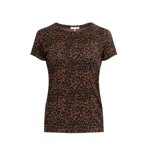 Rag & Bone Leopard Printed Crewneck T-Shirt