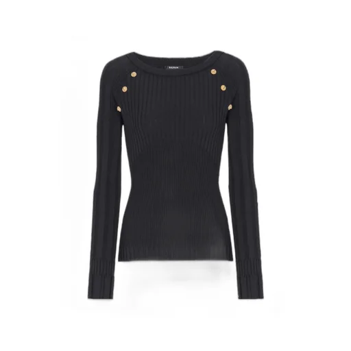 Balmain Buttons Knit Top
