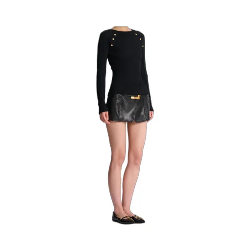 Balmain Buttons Knit Top