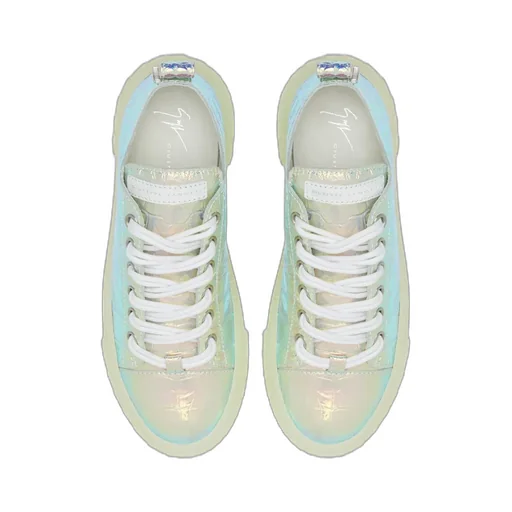 Crocodile Low-Cut Casual Sneakers