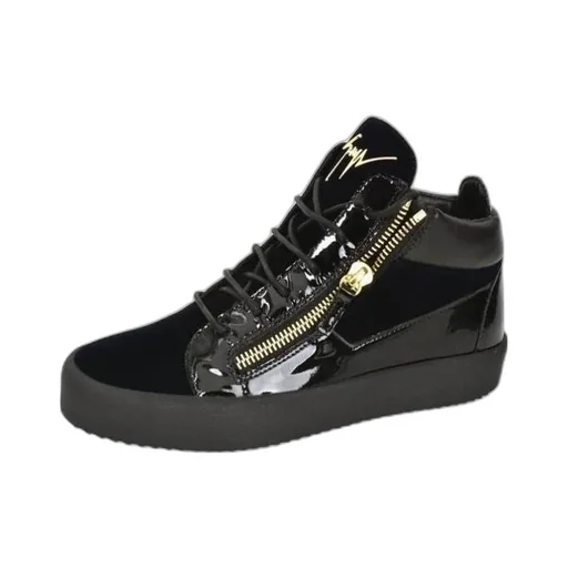 Splicing Platform Sole Casual Sneakers