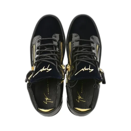 Splicing Platform Sole Casual Sneakers