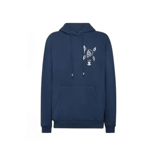 Hooded Printed Sweater