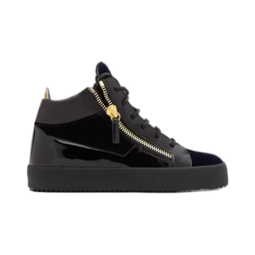 Dark Blue High-Top Board Shoes