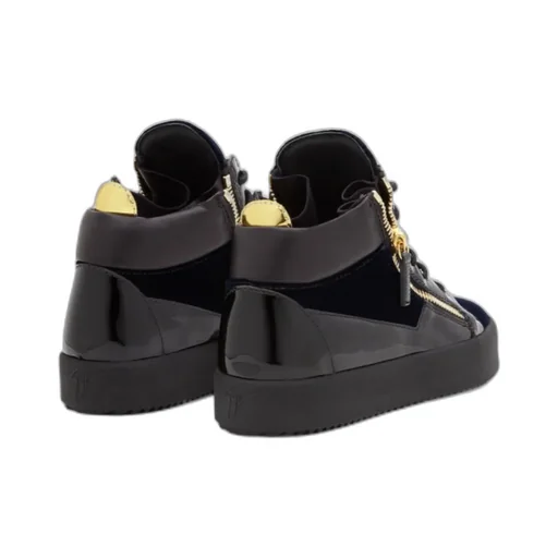 Dark Blue High-Top Board Shoes